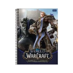 Caderno Universitário Games Blizzard 1 matéria 96 Folhas - Foroni