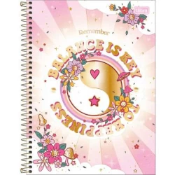 Caderno Universitário Gypsy 1 matéria 80 folhas - Tilibra