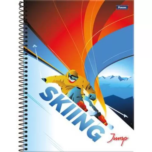 Caderno Universitário Jump 15 matérias - Foroni