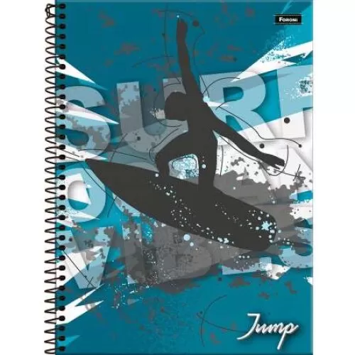 Caderno Universitário Jump 15 matérias - Foroni