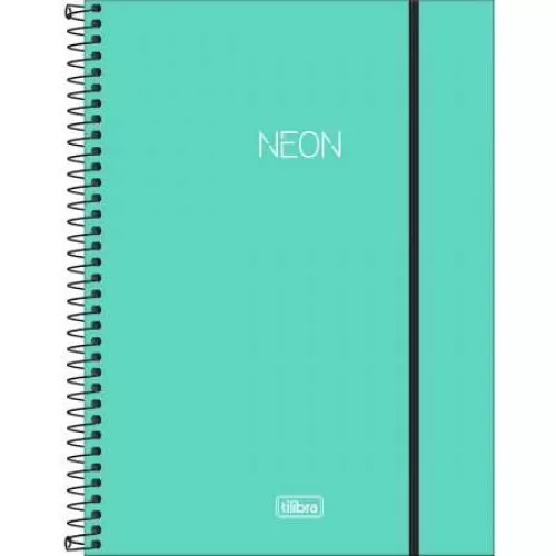 Caderno Universitário Neon 1 Matéria 80 Folhas - Tilibra
