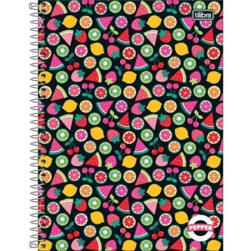 Caderno Universitário Pepper 1 matéria 80 folhas - Tilibra