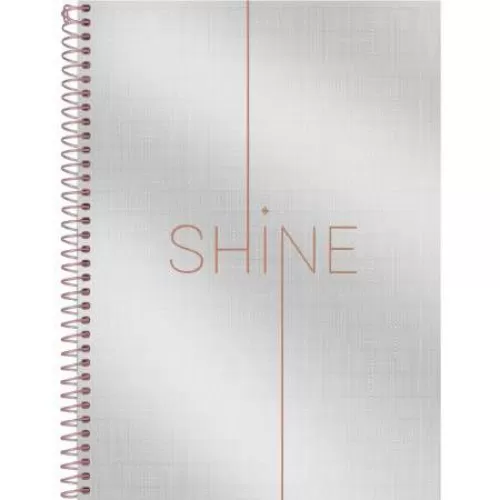 Caderno Universitário Coleg 101 Shine 160 Folhas - Foroni