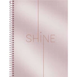 Caderno Universitário Coleg 101 Shine 160 Folhas - Foroni