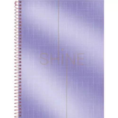 Caderno Universitário Coleg 101 Shine 160 Folhas - Foroni