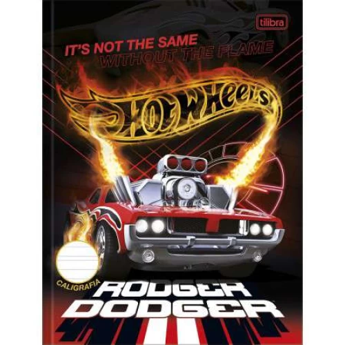 Caderno de Caligrafia Brochur Hot Wheels 40 folhas - Tilibra