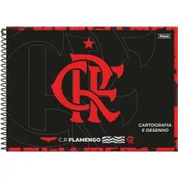 Caderno de Desenho Flamengo 80 Folhas - Foroni