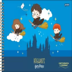 Caderno de Desenho Harry Potter 96 Folhas - Jandaia