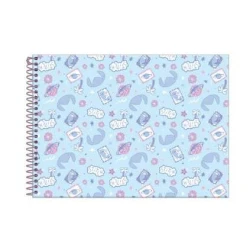 Caderno de Desenho Stitch 80 Folhas - Foroni