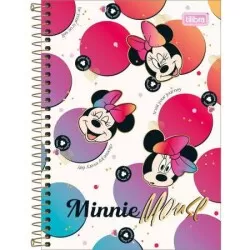Caderno espiral Minnie 80 folhas - Tilibra