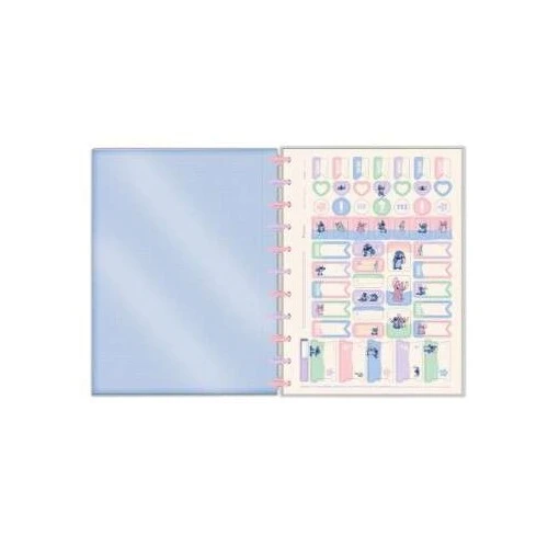 Caderno tilidisco Stitch 1 matéria 80 Folhas Foroni Caderno tilidisco Stitch 1 matéria 80 Folhas Foroni