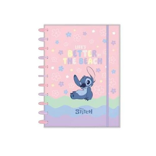 Caderno tilidisco Stitch 1 matéria 80 Folhas Foroni Caderno tilidisco Stitch 1 matéria 80 Folhas Foroni