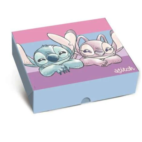 Caixa Decorada Sweet Stitch 17x13x4,5cm - Cromus
