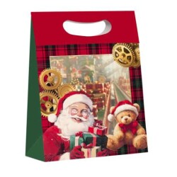 Caixa Presente Decorada Relevo Ouro - Cromus