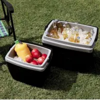 Caixa Térmica Cooler 18 Litros Preta com Alça 24 Latas Mor Ref