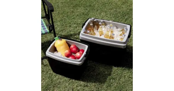 Caixa Térmica Cooler 18 Litros Preta com Alça 24 Latas Mor Ref