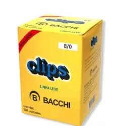 Caixa de Clips 8/0 170un - Bacchi