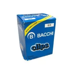 Caixa de Clips 8/0 500g Bacchi