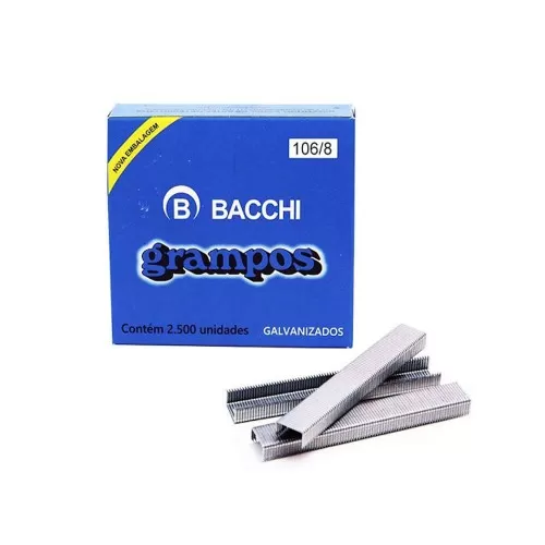 Caixa de Grampos 106/8 Bacchi