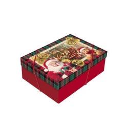 Caixa de Presente Natal Magia Infinita Retangular - Cromus