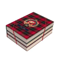 Caixa de Presente Natal Ursinho Retangular - Cromus