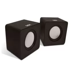 Caixa de Som USB Speaker Cube Preta SK102 - OEX