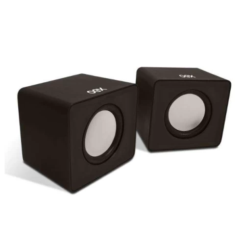 Caixa de Som USB Speaker Cube Preta SK102 - OEX