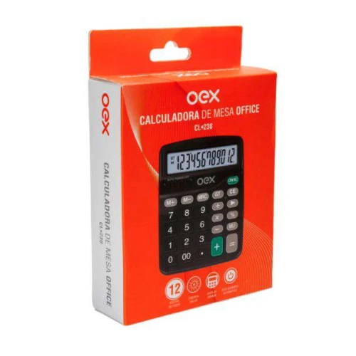 Calculadora 12 Dígitos CL-230 - OEX