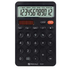 Calculadora PC270 12 Dígitos Preta - Procalc
