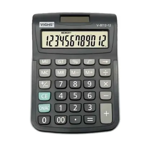 Calculadora V-8112 12 Digitos - Vighs