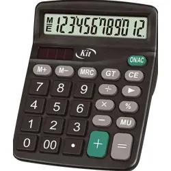 Calculadora de Mesa 12 Digitos - Kit