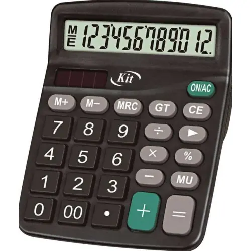 Calculadora de Mesa 12 Digitos - Kit