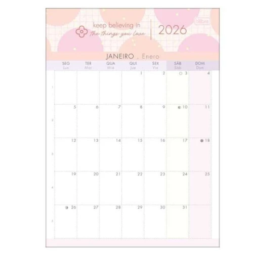 Calendario Planner de Mesa Soho- Tilibra