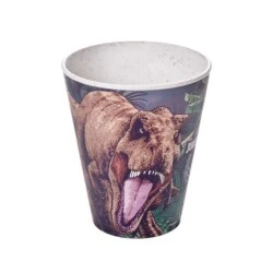 Caneca Plástica Jurassic Word 360ml - Plasútil