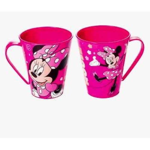 Caneca Plástica Minnie Mouse 360ml - Plasútil