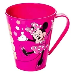 Caneca Plástica Minnie Mouse 360ml - Plasútil