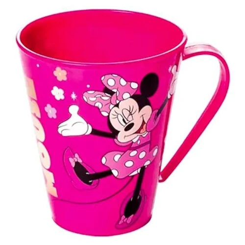 Caneca Plástica Minnie Mouse 360ml - Plasútil