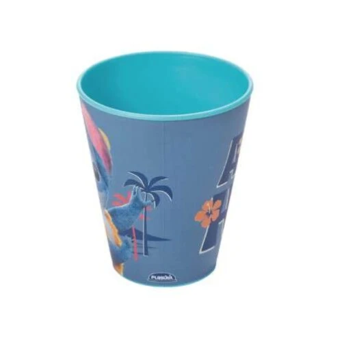 Caneca Plástica Stitch 360ml - Plasútil