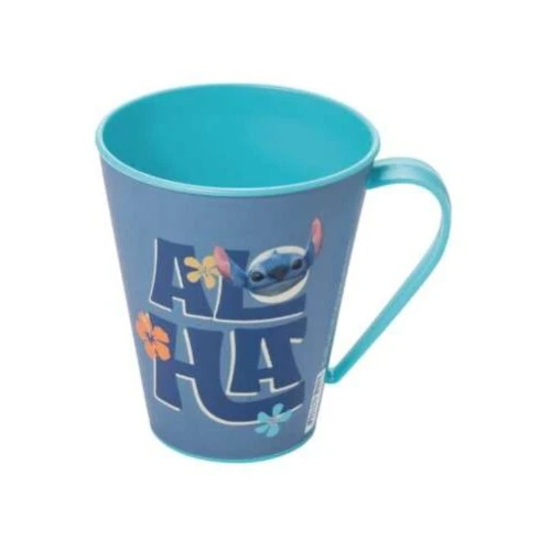 Caneca Plástica Stitch 360ml - Plasútil