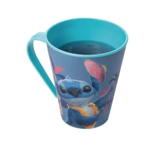 Caneca Plástica Stitch 360ml - Plasútil