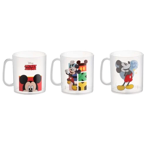 Caneca Plástica Mickey 400 ml - Plasduran