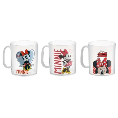 Caneca Plástica Minnie 400 ml - Plasduran