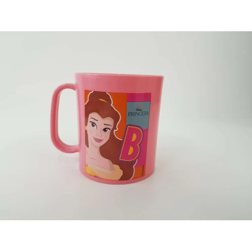 Caneca Plástica Princesas 400 ml - Plasduran