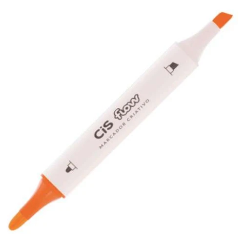 Caneta Criativo Duo Graf CIS Flow Coral N.45