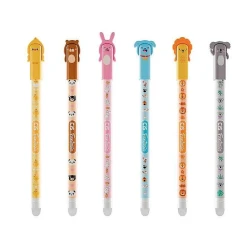 Caneta Esferográfica Cis Fantasia Apagável Zoo Sortida - CIS