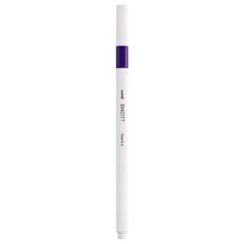 Caneta Esferográfica Emott Fine Roxo 0.4 - Uniball