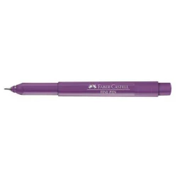 Caneta Fine 0.4 Carmim - Faber Castell