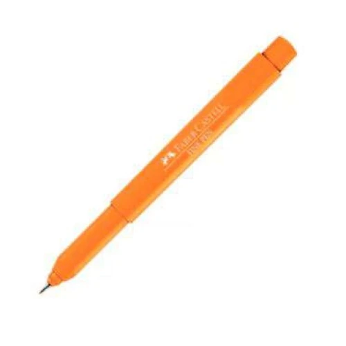 Caneta Fine 0.4 Laranja - Faber Castell