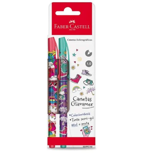 Caneta Fine 0.4 Preta - Faber Castell