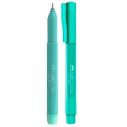 Caneta Fine 0.4 Verde Água - Faber Castell